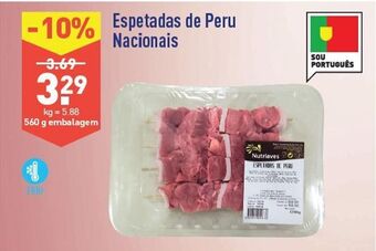 ALDI Espeto de peru promoção