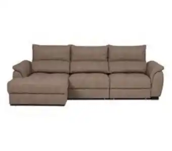 Conforama Chaise longue esquerda convertível em cama benson promoção