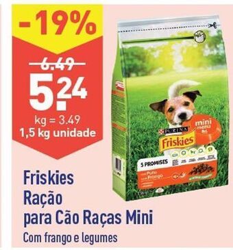 Ração para cães friskies