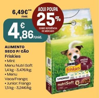 Intermarché Ração para cães friskies promoção