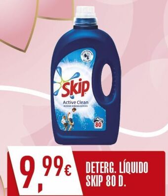 Miranda Supermercados Detergente líquido skip promoção