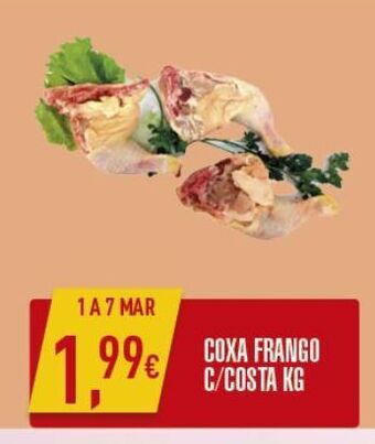 Miranda Supermercados Coxa de frango promoção