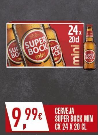 Miranda Supermercados Cerveja super bock promoção