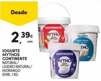 Continente Bom dia Iogurte continente promoção