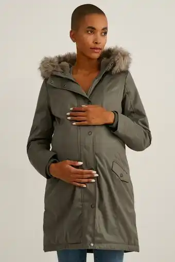 C&A Maternity parka with hood and baby pouch - winter promoção