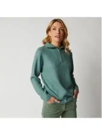 Venca Camisola com gola camionista e fecho-éclair promoção