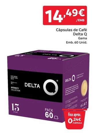 Amanhecer Cápsulas de café delta q promoção
