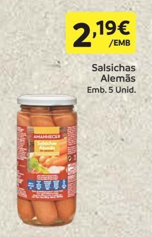 Amanhecer Salsicha amanhecer promoção