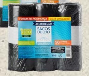 Sacos de lixo amanhecer