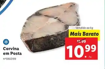 Lidl Corvina em Posta 1kg promoção