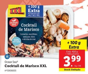 Lidl Ocean Sea Cocktail de Marisco XXL promoção