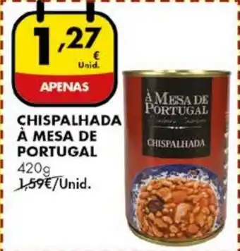 Pingo Doce Chispalhada á Mesa de Portugal 420g promoção