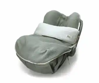 Saco capazo entretiempo waffle grey