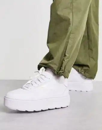 Puma karmen rebelle trainers in white