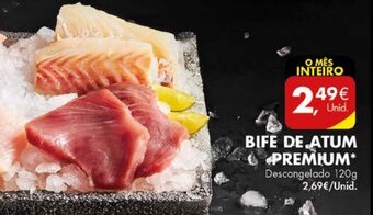 Pingo Doce Bife de Atum Premium 120g promoção