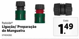 Lidl Parkside Ligação/ Preparação de Mangueira promoção