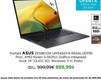 Portátil asus asus