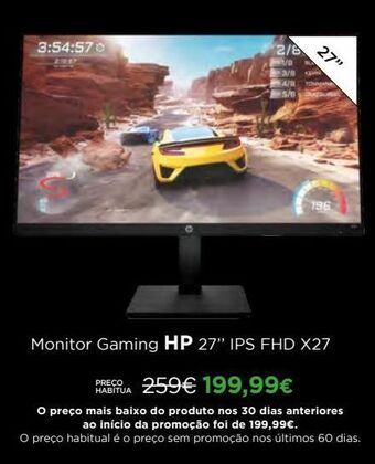 El Corte Inglés Monitor hp promoção