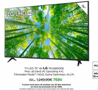 El Corte Inglés Smart tv lg promoção