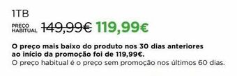 El Corte Inglés Disco externo portátil sandisk promoção