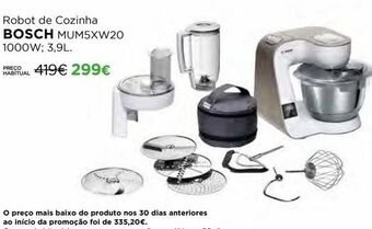El Corte Inglés Robot de cozinha bosch promoção