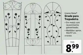 Livarno Home Grade para Trepadeira