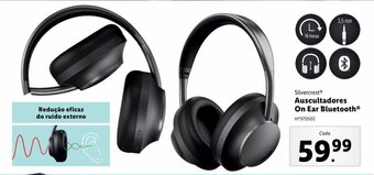 Lidl Silvercrest Auscultadores On Ear Bluetooth promoção