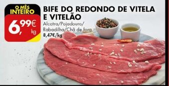 Pingo Doce Bife do Redondo de Vitela e Vitelão promoção