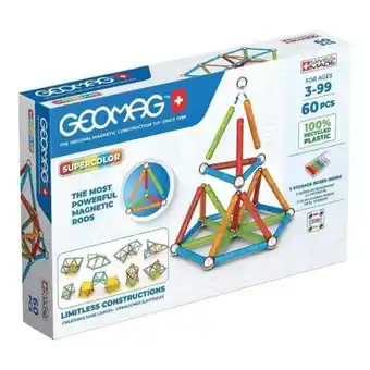 Geomag - super color reciclado 60 peças
