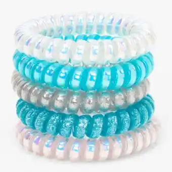 Claire's Claire's club mermaid coil bracelets - 5 pack promoção