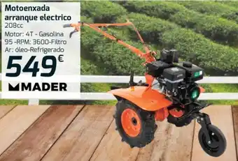 E.Leclerc Motoenxada Arranque Eletrico 208cc promoção