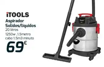E.Leclerc iTools aspirador Solidos/ Líquidos 20L promoção