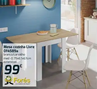 E.Leclerc Mesa Cozinha Livre promoção
