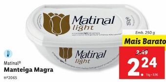 Lidl Manteiga matinal promoção