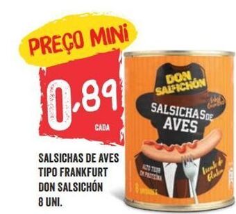 Salsichas cozidas
