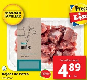 Lidl Carne suína promoção