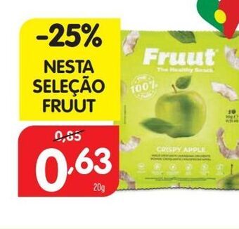 Minipreço Snacks fruut promoção