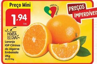 Minipreço Laranja promoção