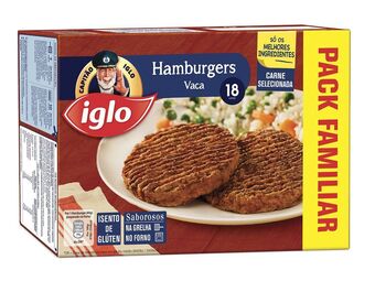 Auchan Hamburgers iglo promoção