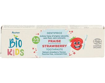 Auchan Pasta dentífrica auchan bio promoção