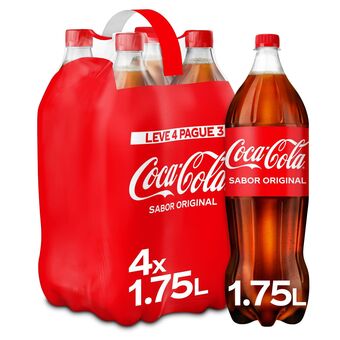 Refrigerante c/gás coca-cola