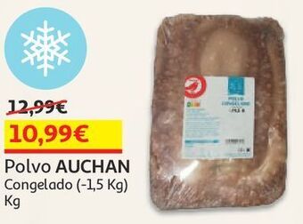 Polvo congelado auchan (-1.5kg) kg