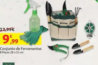Auchan Conjunto ferramentas no brand 8pcs 28x15cm promoção
