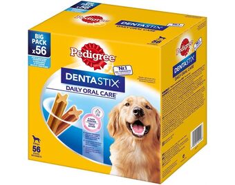 Snack cão dentastix pedigree