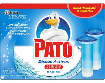 Bloco sanitário discos pato