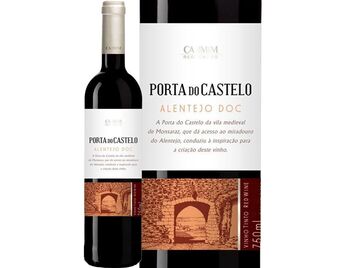 Auchan Vinho tinto porta do castelo promoção