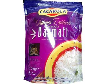 Arroz basmati caçarola