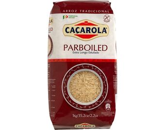 Arroz estufado caçarola