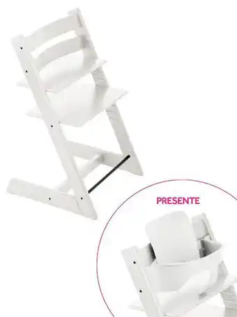 Bundle tripp trapp branco + baby set branco -