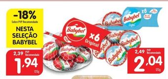 Minipreço Queijos babybel promoção